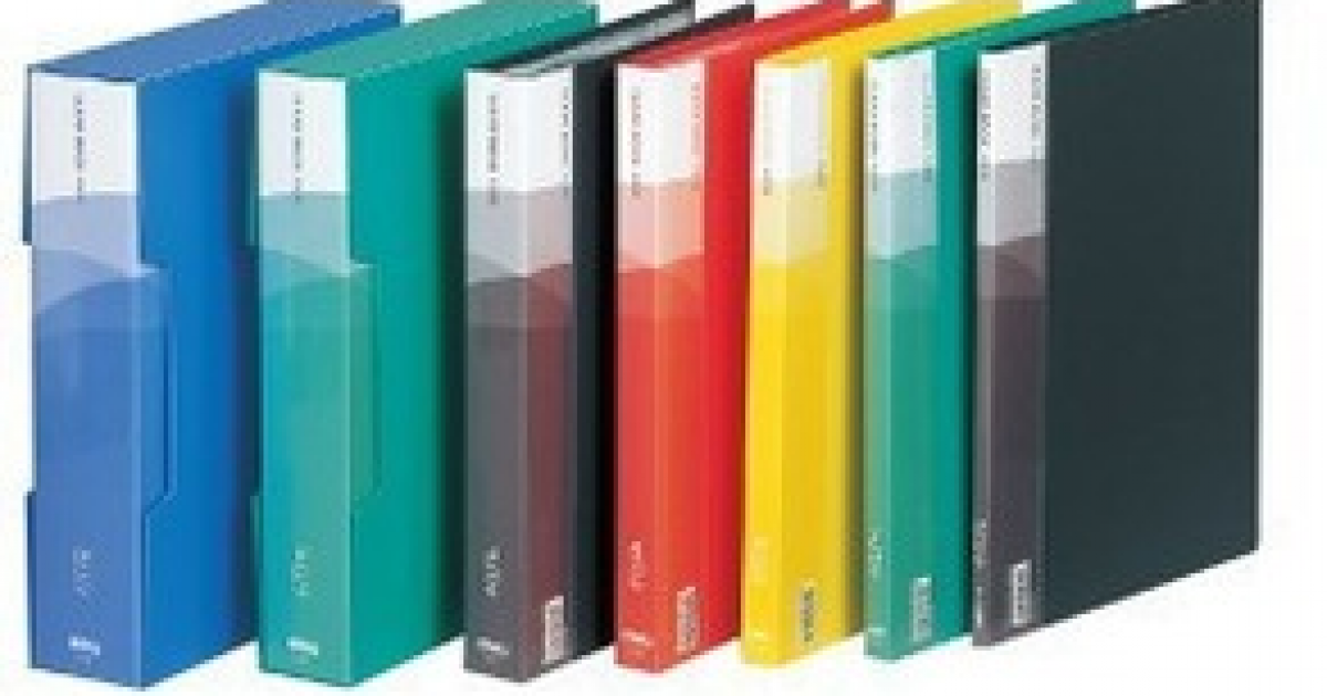 Cặp (bìa) 20 lá Deli A4 14mm mã 5220