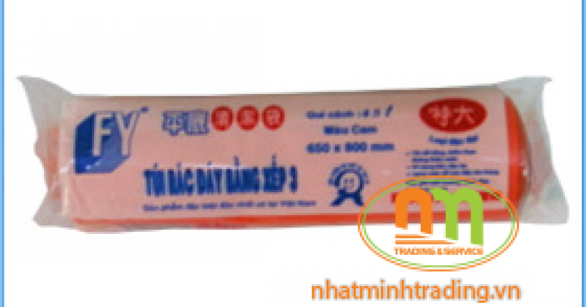 Túi rác cuộn đặc đại Diệu Thương màu Cam